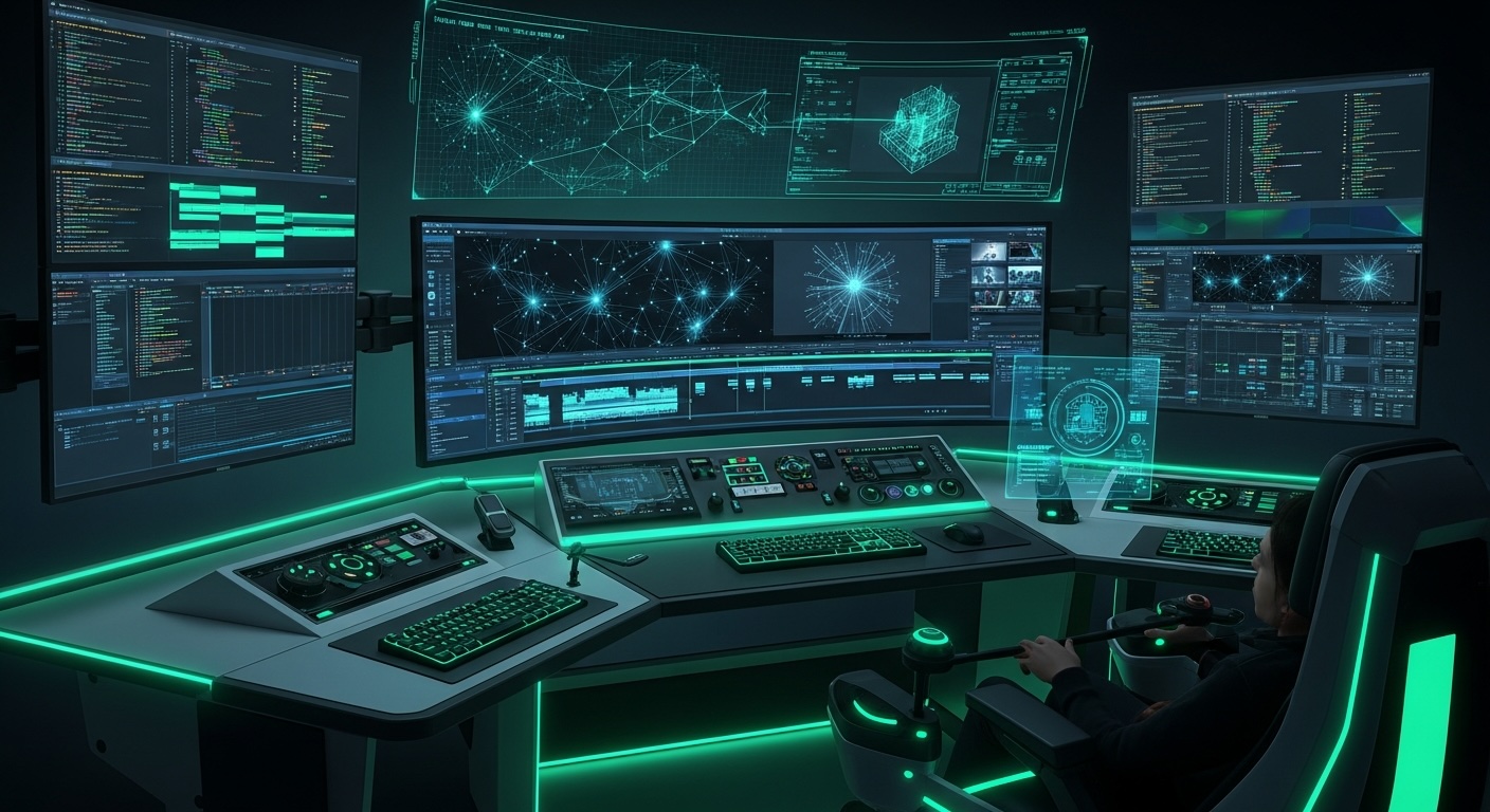 KI Medien Control Room